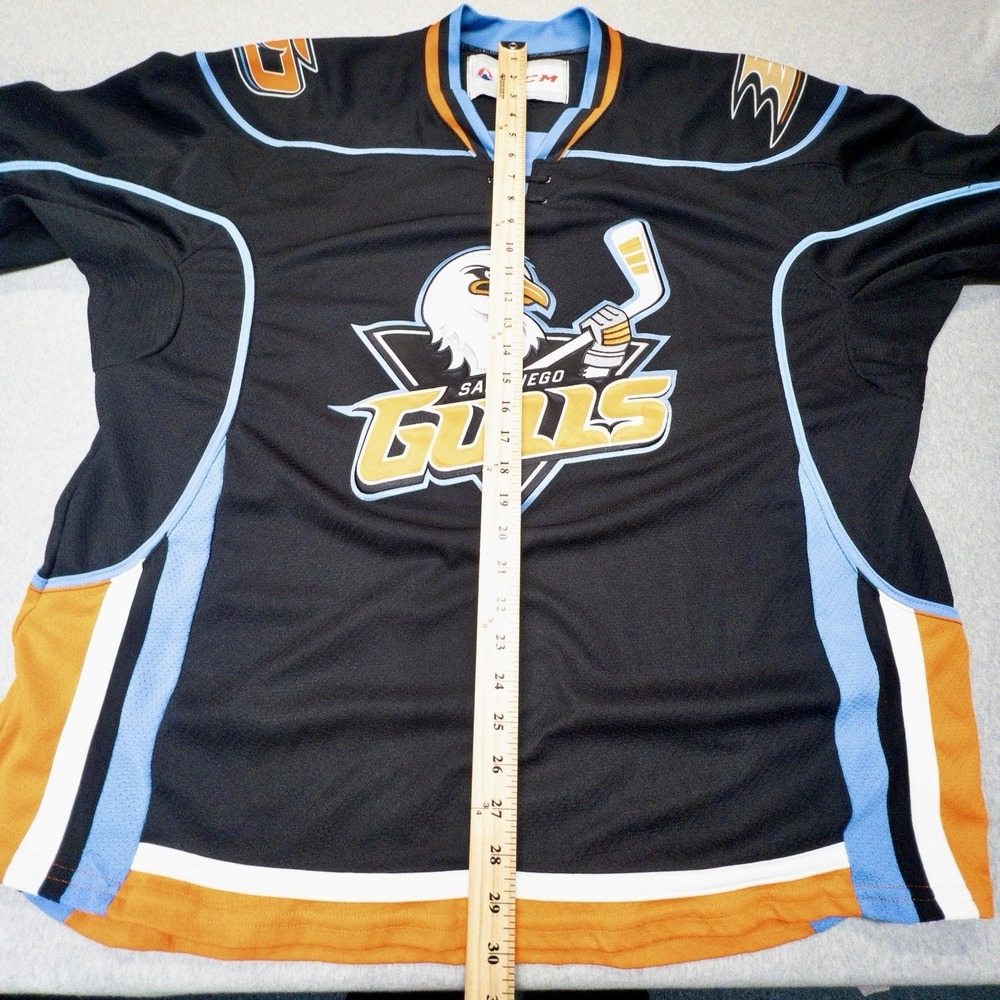 CCM San Diego Gulls AHL Hockey Ducks Mens Large - Picture 8 of 9